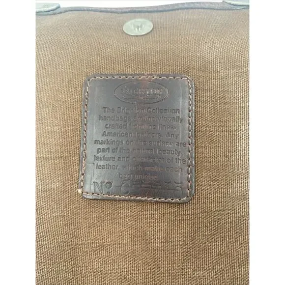 Vintage Brighton Leather Pebbled Brown Croc Embossed Shoulder Bag Purse - Picture 4 of 15